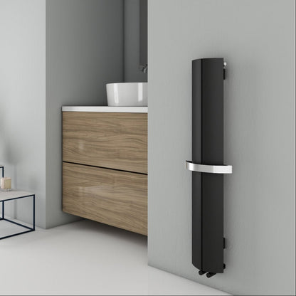 Carisa Nixie Bath Alüminyum Havlupan Modern Tasarım Siyah - carisa