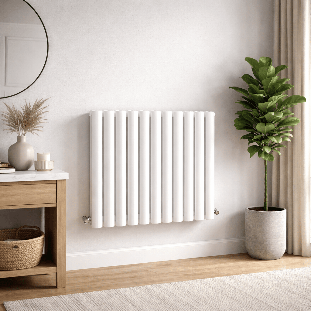 Carisa Otto Yatay Alüminyum Radyatör Modern Tasarım Beyaz - carisa