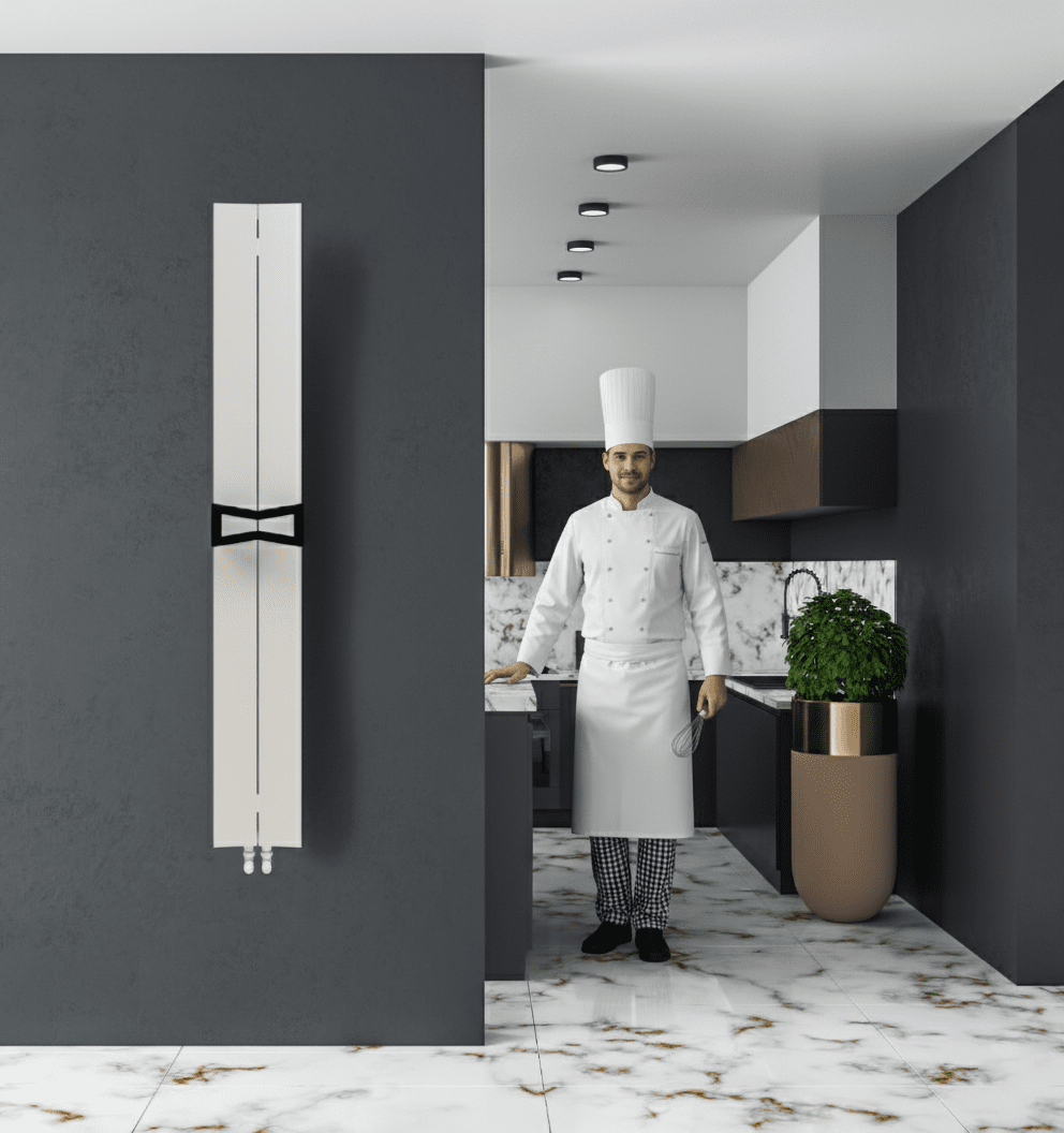 Carisa Papillion Bath Alüminyum Havlupan Modern Tasarım Beyaz - carisa