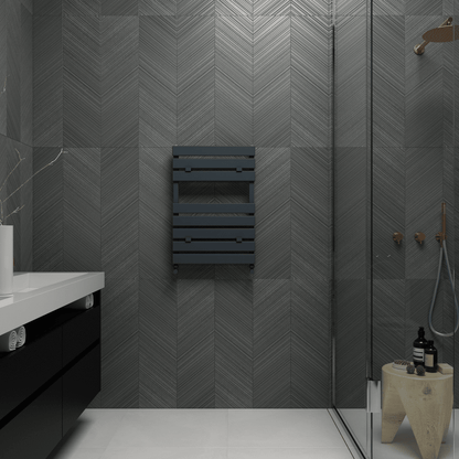 Carisa Plata Bath Alüminyum Havlupan Modern Tasarım Antrasit - carisa