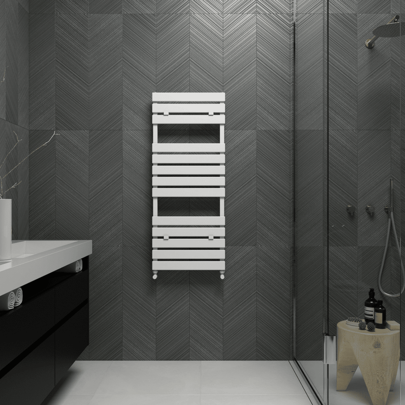 Carisa Plata Bath Alüminyum Havlupan Modern Tasarım Beyaz - carisa