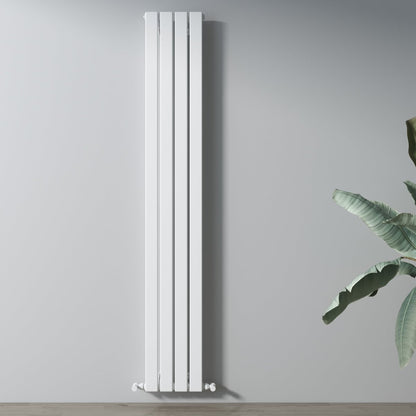 Carisa Plata Dikey Alüminyum Radyatör Modern Tasarım Beyaz - carisa