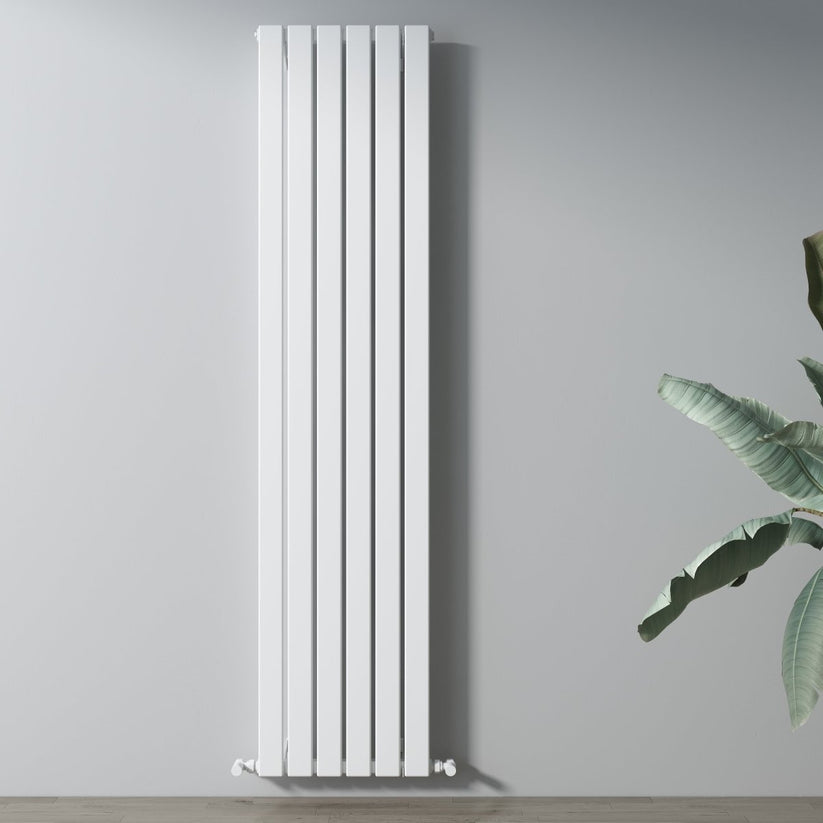 Carisa Plata Dikey Alüminyum Radyatör Modern Tasarım Beyaz - carisa