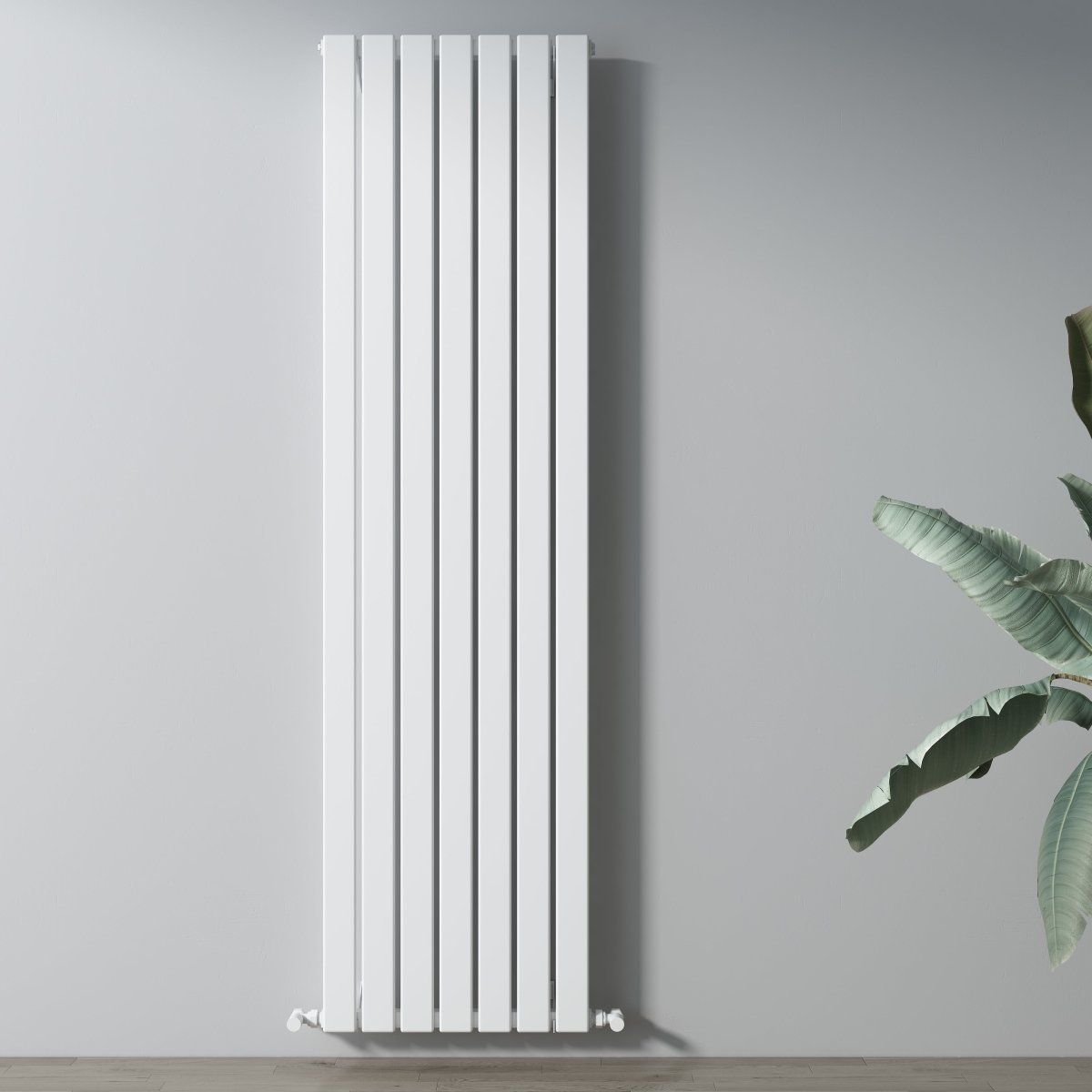 Carisa Plata Dikey Alüminyum Radyatör Modern Tasarım Beyaz - carisa