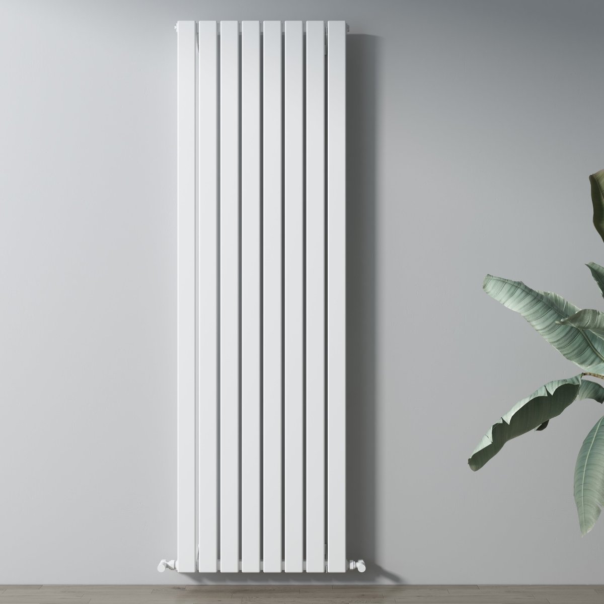 Carisa Plata Dikey Alüminyum Radyatör Modern Tasarım Beyaz - carisa