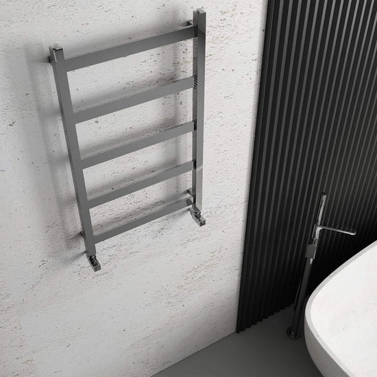 Carisa Quadrata Paslanmaz Çelik Havlupan Modern Tasarım Ayna Polisaj - carisa