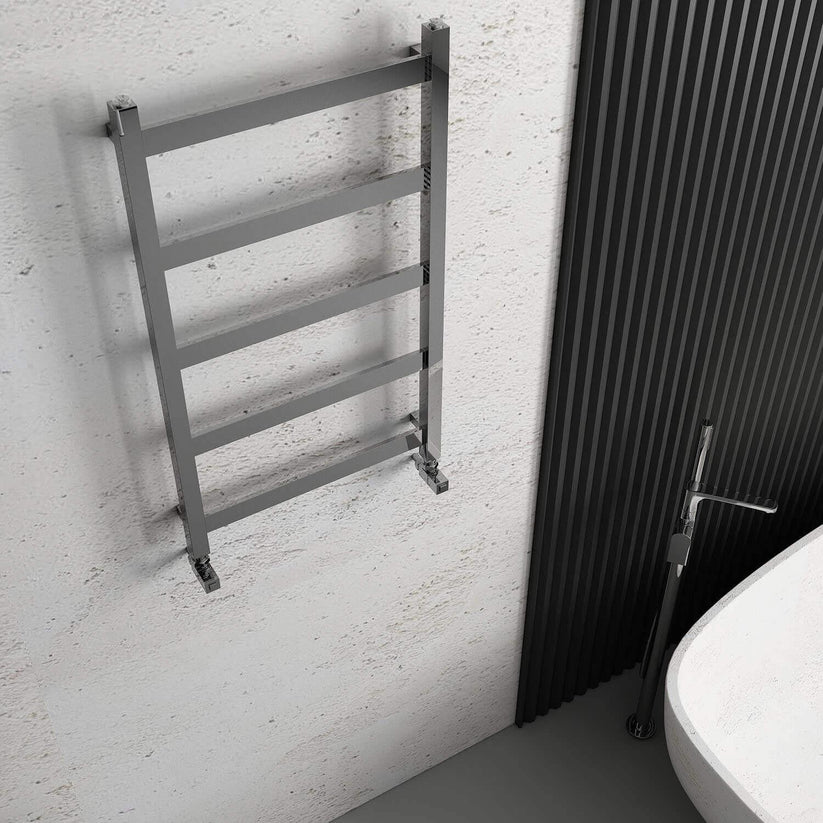 Carisa Quadrata Paslanmaz Çelik Havlupan Modern Tasarım Ayna Polisaj - carisa