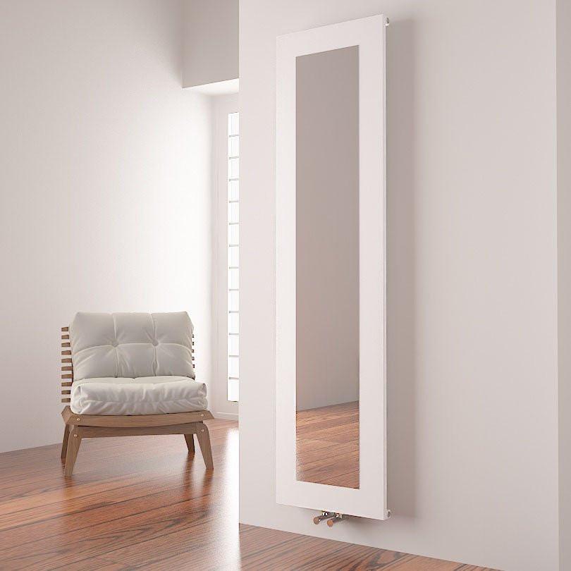 Carisa Quadro Dikey Alüminyum Radyatör Modern Tasarım Beyaz - Carisa