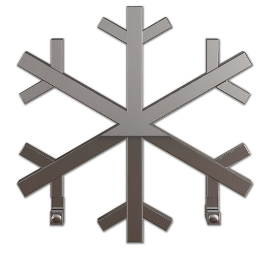 Carisa Snowflake Paslanmaz Çelik Havlupan Modern Tasarım Ayna Polisaj - carisa