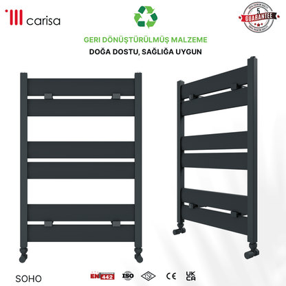Carisa Soho Alüminyum Havlupan Modern Tasarım Antrasit - carisa