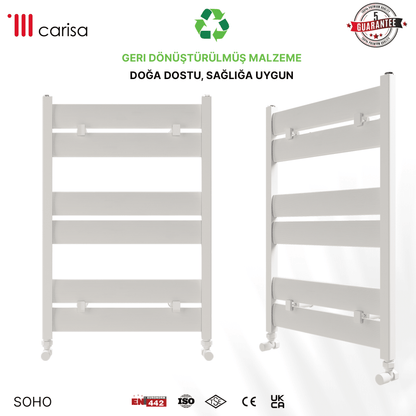 Carisa Soho Alüminyum Havlupan Modern Tasarım Beyaz - carisa