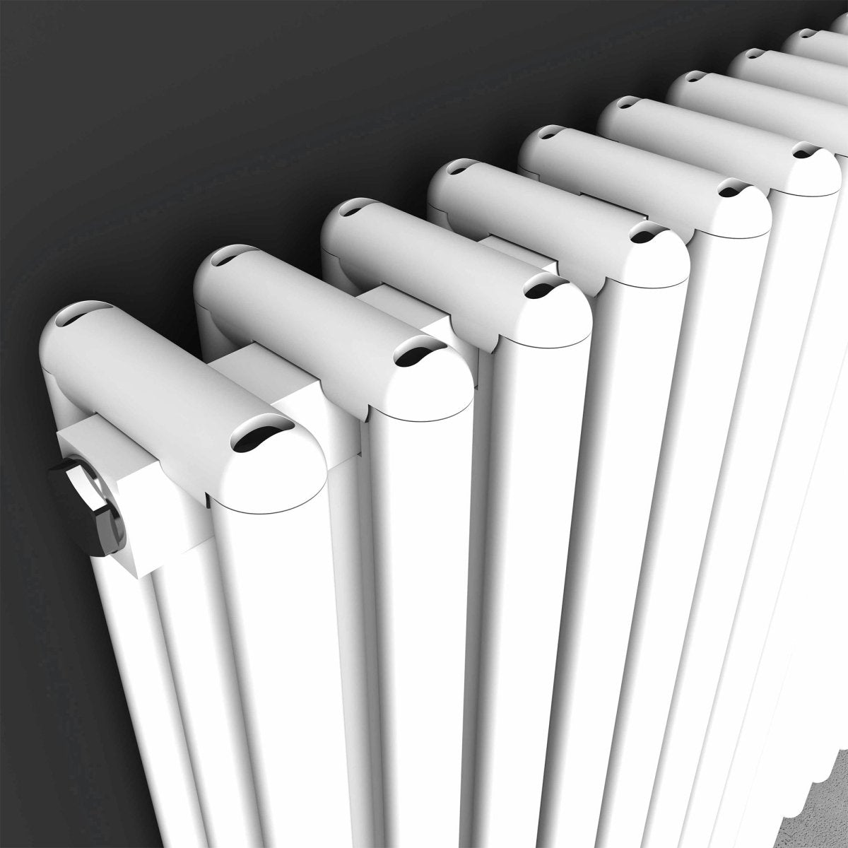 Carisa Sophia Alüminyum Radyatör Beyaz HB Orta Bağlantı - carisa