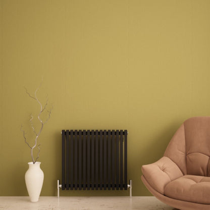 Carisa Sophia Yatay Alüminyum Radyatör Modern Tasarım Siyah - carisa