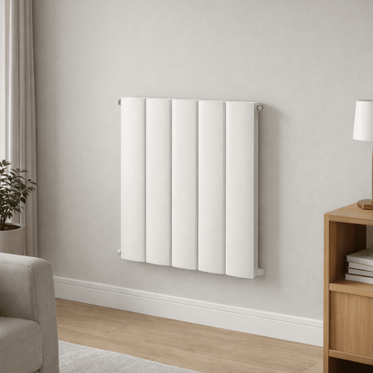 Carisa Step Alüminyum Radyatör Beyaz Standart Bağlantı - carisa