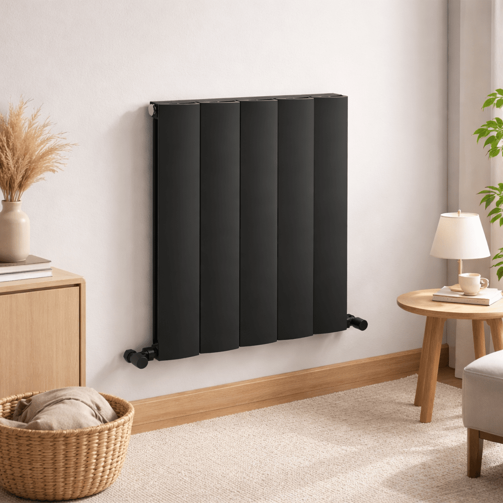 Carisa Step Yatay Alüminyum Radyatör Modern Tasarım Siyah - carisa