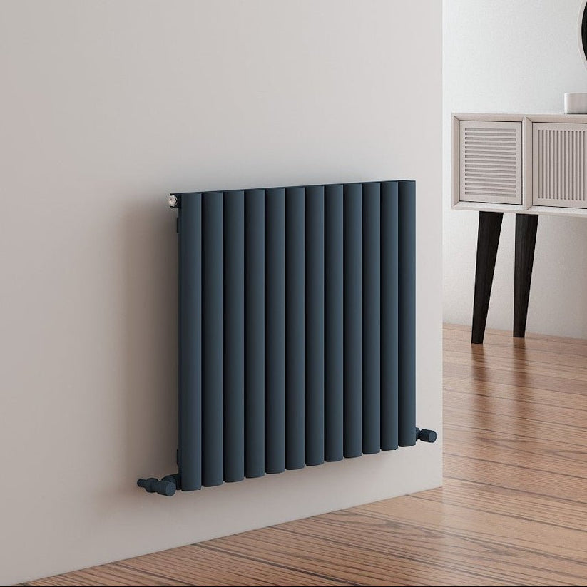 Carisa Tallis Yatay Alüminyum Radyatör Modern Tasarım Antrasit - carisa