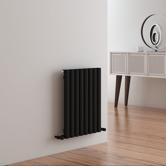 Carisa Tallis Yatay Alüminyum Radyatör Modern Tasarım Siyah - carisa