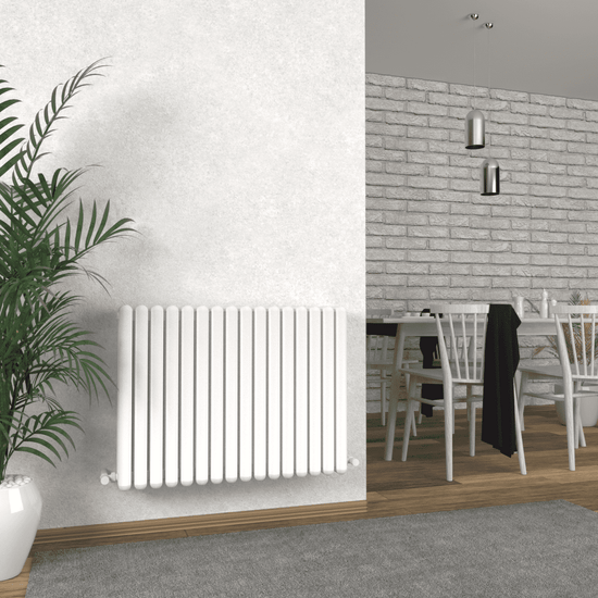 Carisa Tubo Alüminyum Radyatör Beyaz Standart Bağlantı - carisa