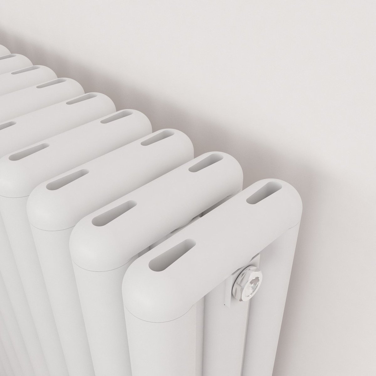 Carisa Tubo Alüminyum Radyatör Beyaz Standart Bağlantı - carisa