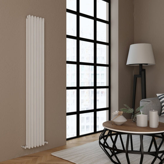 Carisa Tubulous Alüminyum Radyatör Beyaz Standart Bağlantı - carisa