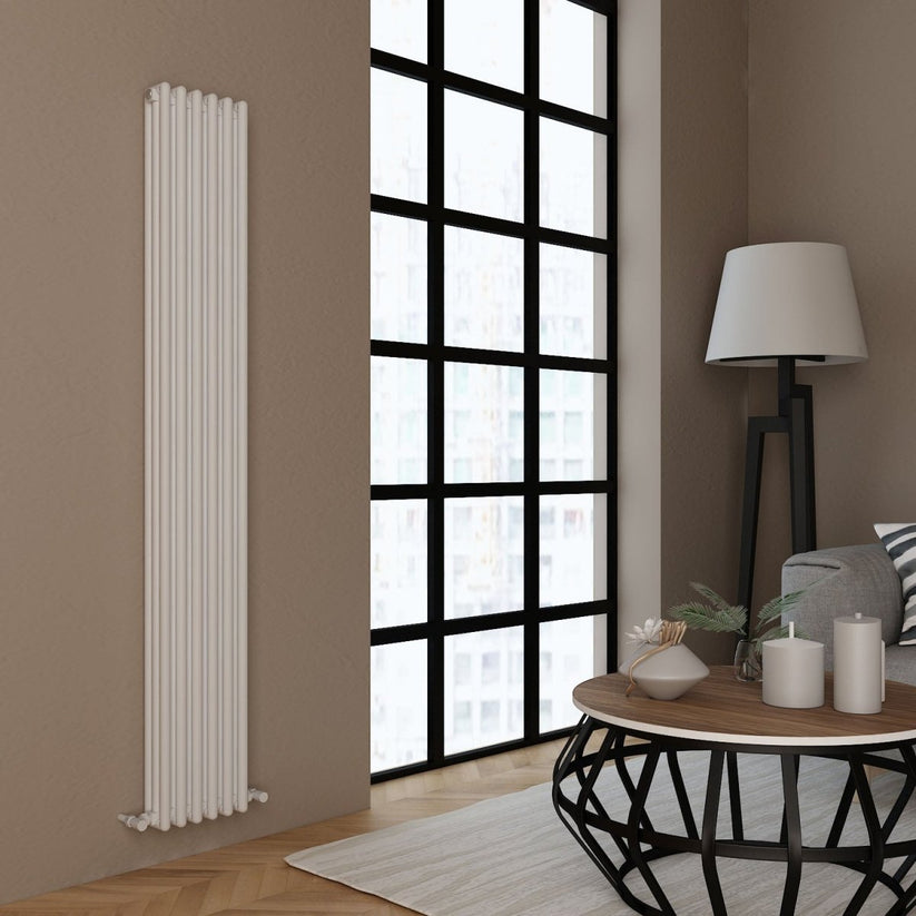 Carisa Tubulous Alüminyum Radyatör Beyaz Standart Bağlantı - carisa