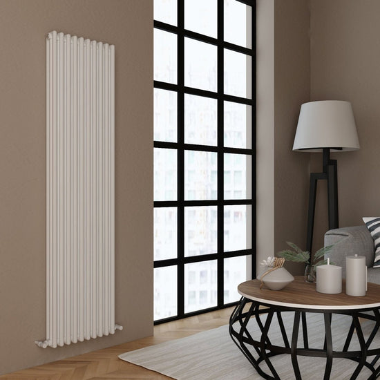 Carisa Tubulous Alüminyum Radyatör Beyaz Standart Bağlantı - carisa