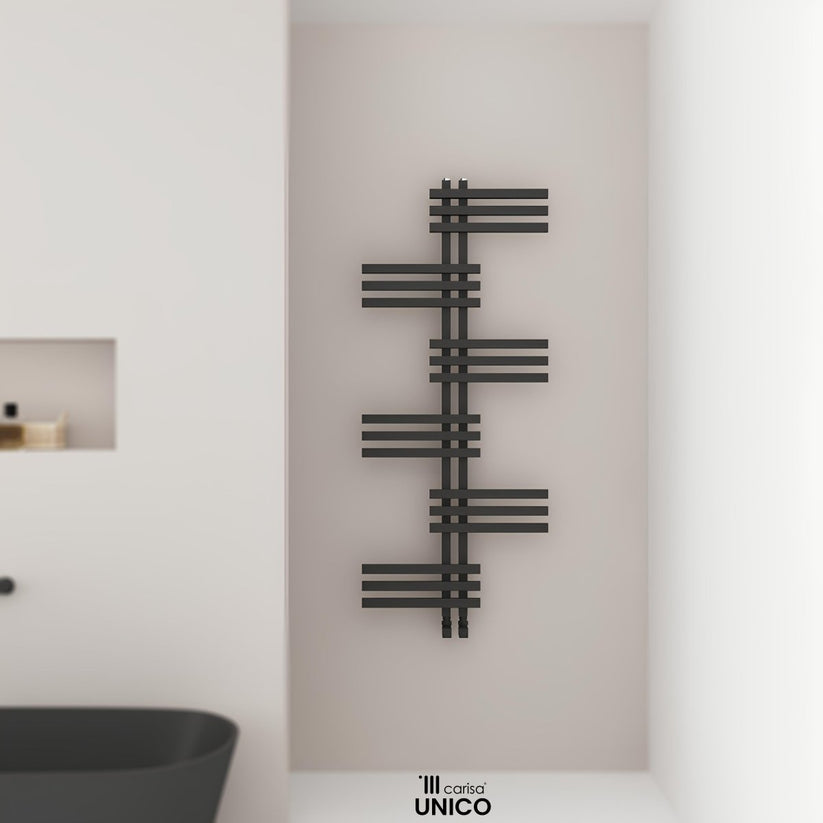 Carisa Unico Alüminyum Havlupan Modern Tasarım Siyah - carisa