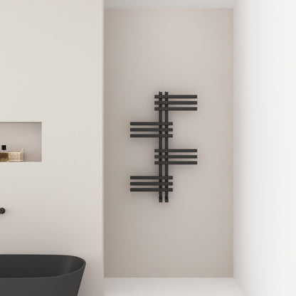 Carisa Unico Alüminyum Havlupan Modern Tasarım Siyah - carisa