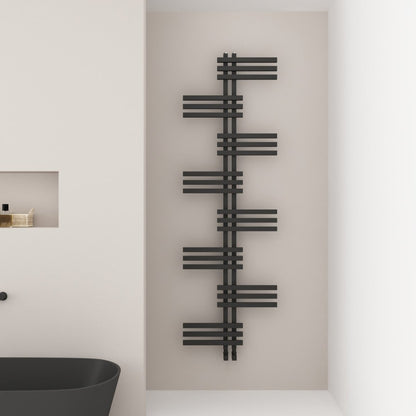 Carisa Unico Alüminyum Havlupan Modern Tasarım Siyah - carisa