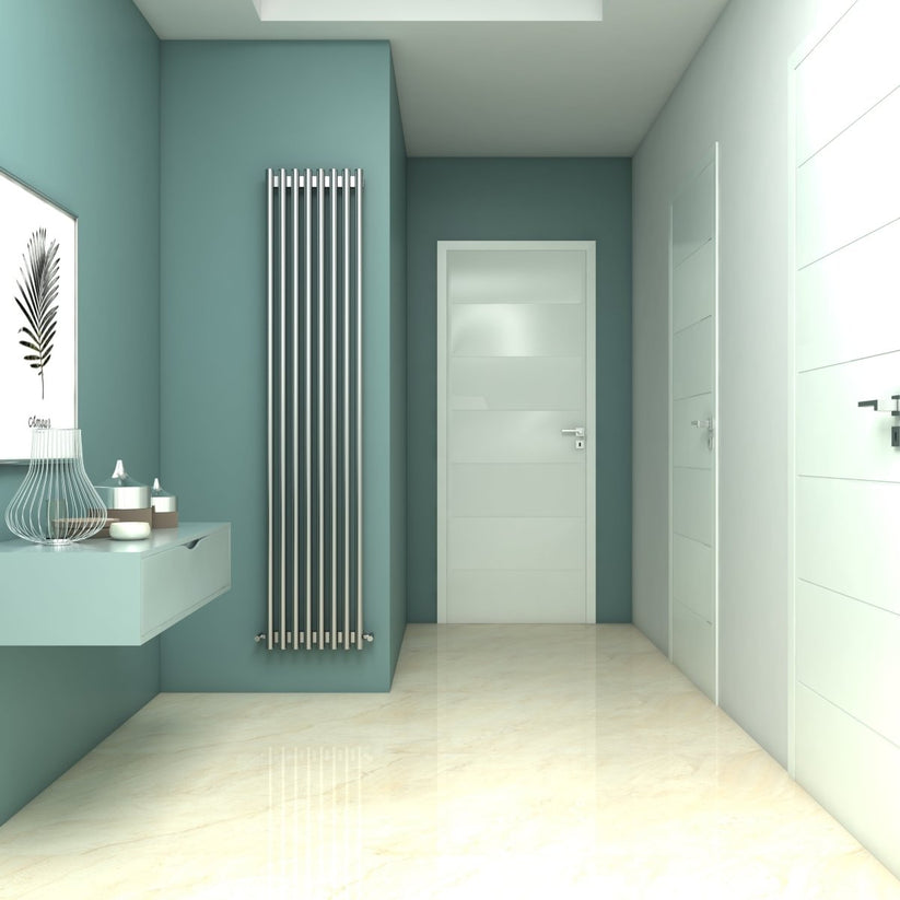 Carisa Versailles Dikey Paslanmaz Çelik Radyatör Modern Tasarım Ayna Polisaj - carisa