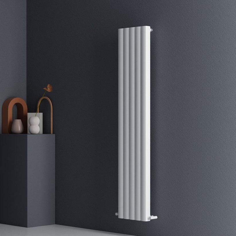 Carisa Vesta Dikey Alüminyum Radyatör Modern Tasarım Beyaz - carisa
