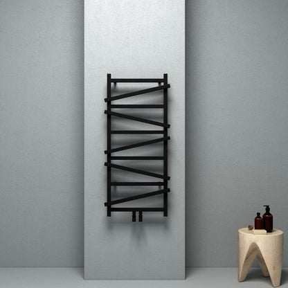 Carisa Vivek Alüminyum Havlupan Modern Tasarım Siyah - carisa