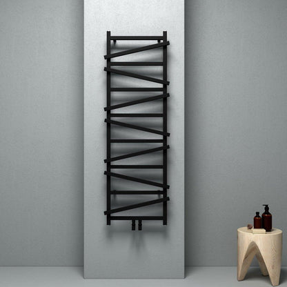 Carisa Vivek Alüminyum Havlupan Modern Tasarım Siyah - carisa