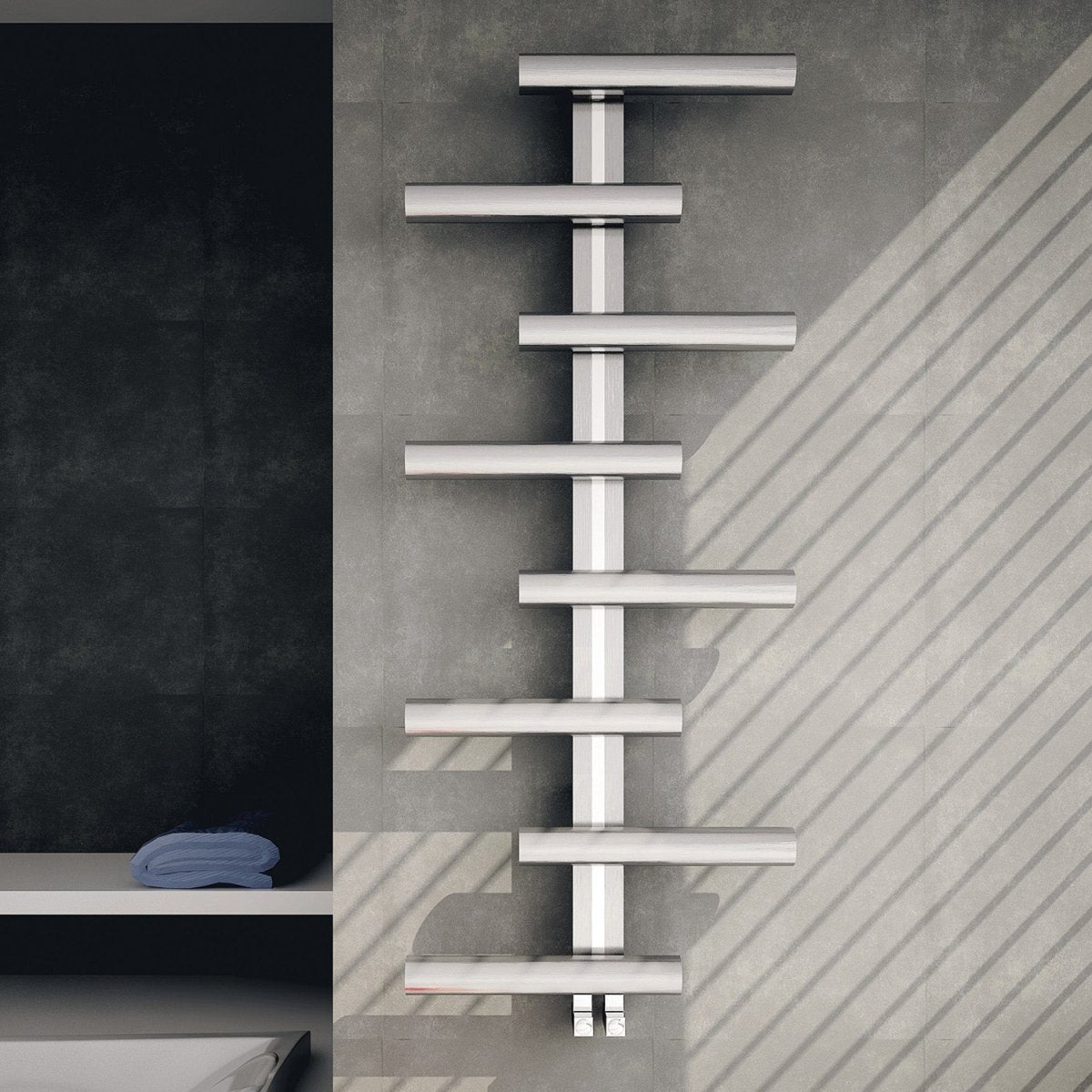 Carisa Vivi Paslanmaz Çelik Havlupan Modern Tasarım Ayna Polisaj - carisa