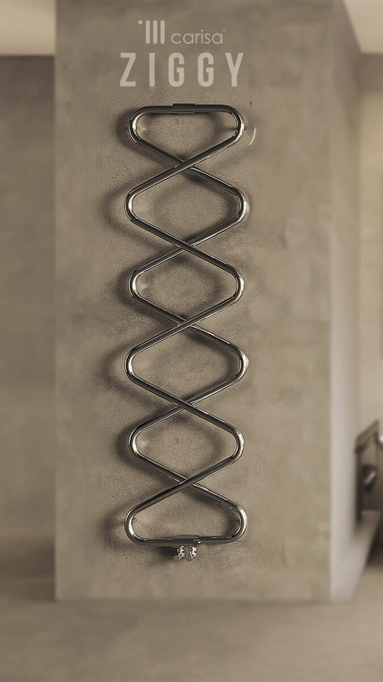 Carisa Ziggy Paslanmaz Çelik Radyatör Modern Tasarım Ayna Polisaj - carisa