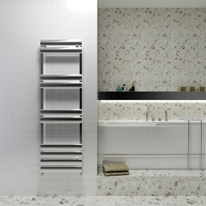 Carisa Elliptic Bath Alüminyum Havlupan Modern Tasarım Parlak Eloksal