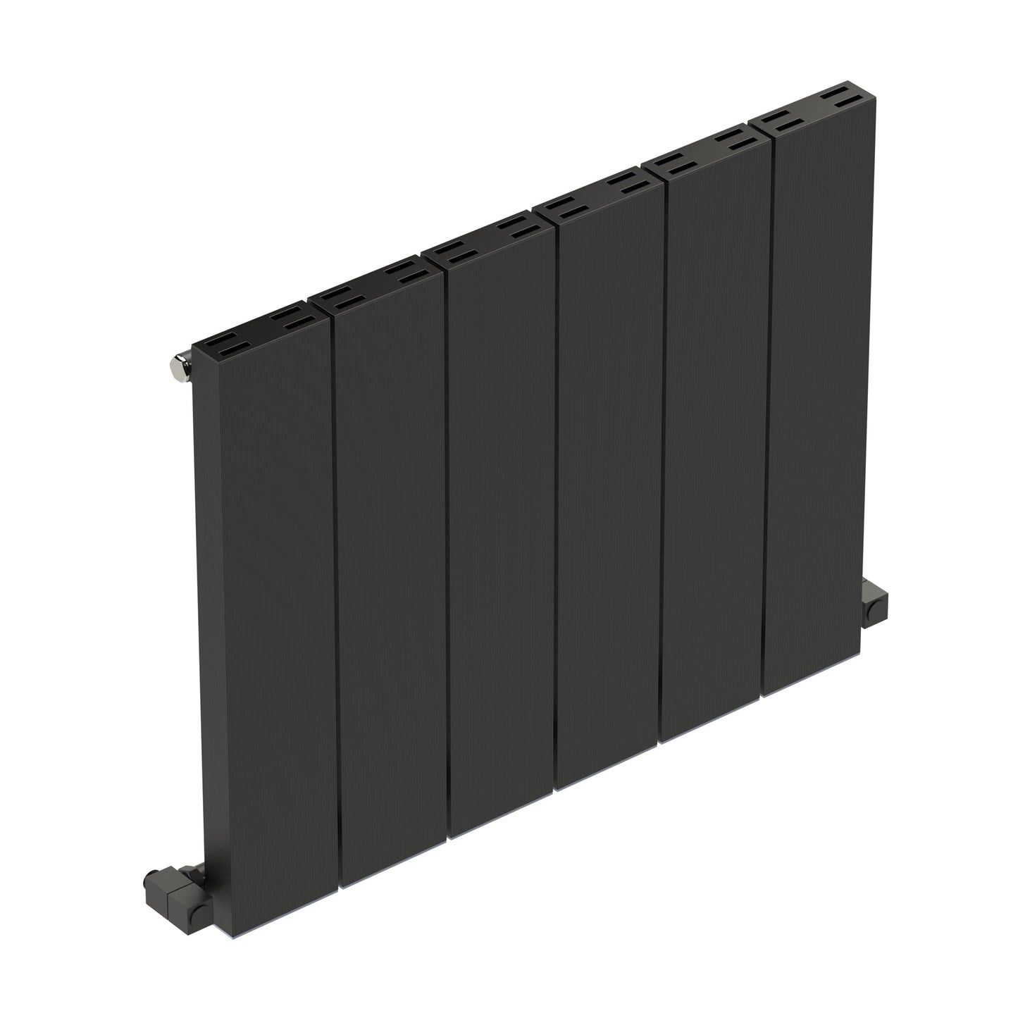 Carisa Elvino Alüminyum Radyatör Antrasit Standart Bağlantı