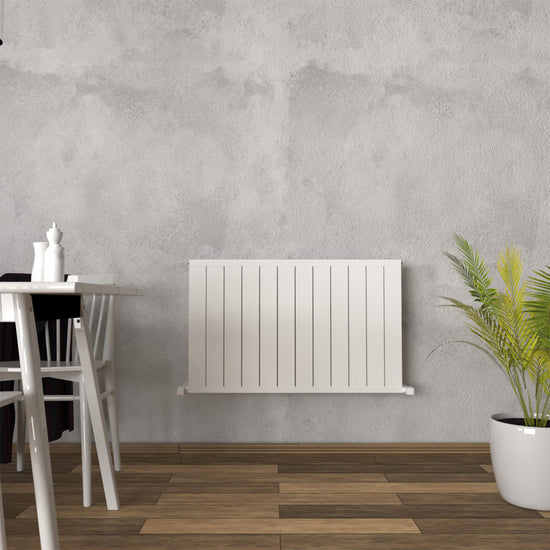 Carisa Mack Alüminyum Radyatör 0600 x 0795 mm 1 Dilim Parlak Beyaz Standart Bağlantı