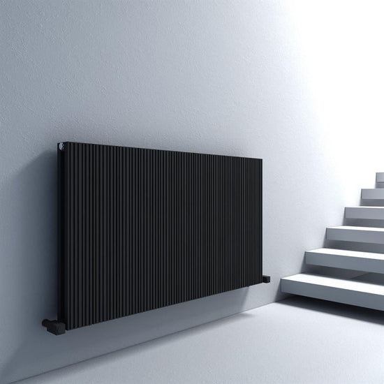 Carisa Monza Double Alüminyum Radyatör 0500 x 0945 mm 1 Dilim Koyu Gri Standart Bağlantı