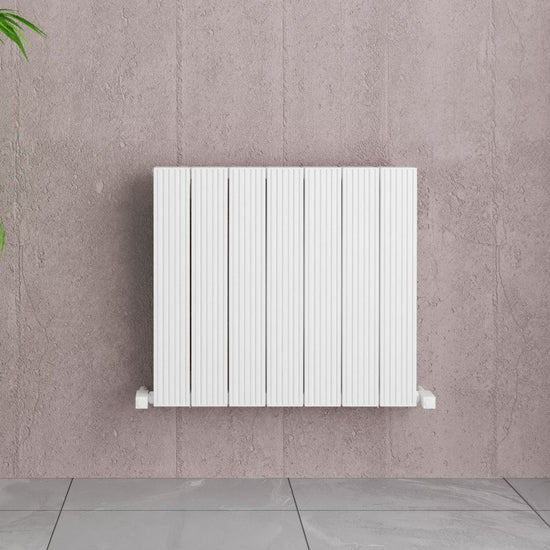 Carisa Monza Yatay Alüminyum Radyatör Modern Tasarım Beyaz