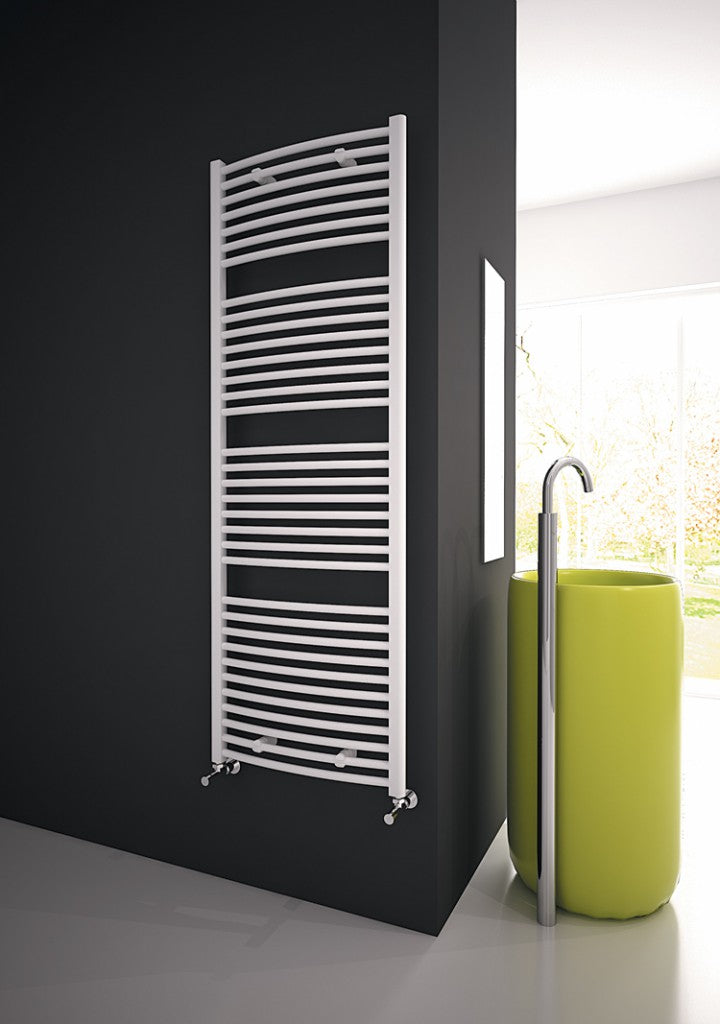 Carisa Pisa Çelik Havlupan 1600 x 0500 mm 24 Dilim Beyaz Standart Bağlantı