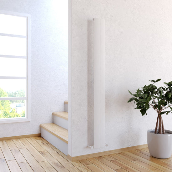 Carisa Play Dikey Alüminyum Radyatör Modern Tasarım Beyaz