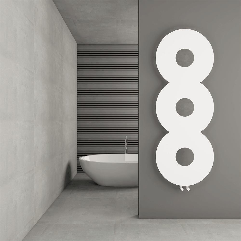 Carisa Rochester İnce Tasarım Çelik Radyatör Modern Tasarım Beyaz