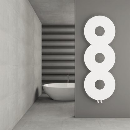 Carisa Rochester İnce Tasarım Çelik Radyatör Modern Tasarım Beyaz