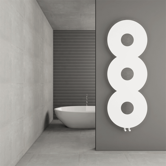 Carisa Rochester İnce Tasarım Çelik Radyatör Modern Tasarım Beyaz