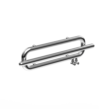 Carisa Swing Paslanmaz Çelik Havlupan Modern Tasarım Ayna Polisaj