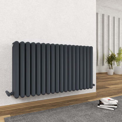 Carisa Tubo Alüminyum Radyatör Antrasit Standart Bağlantı